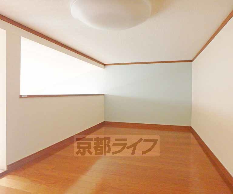 収納　納戸としても使える広いロフトスペースです。