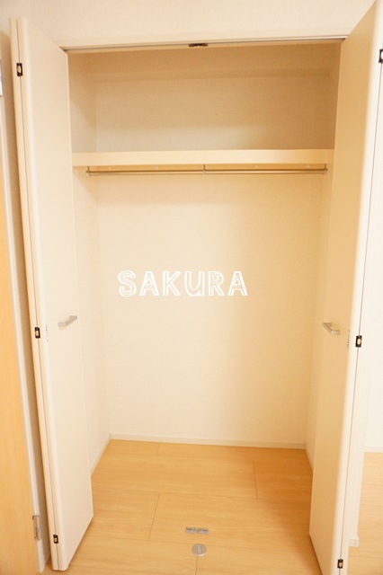 収納　お荷物の多い方でも安心のクローゼット付き♪