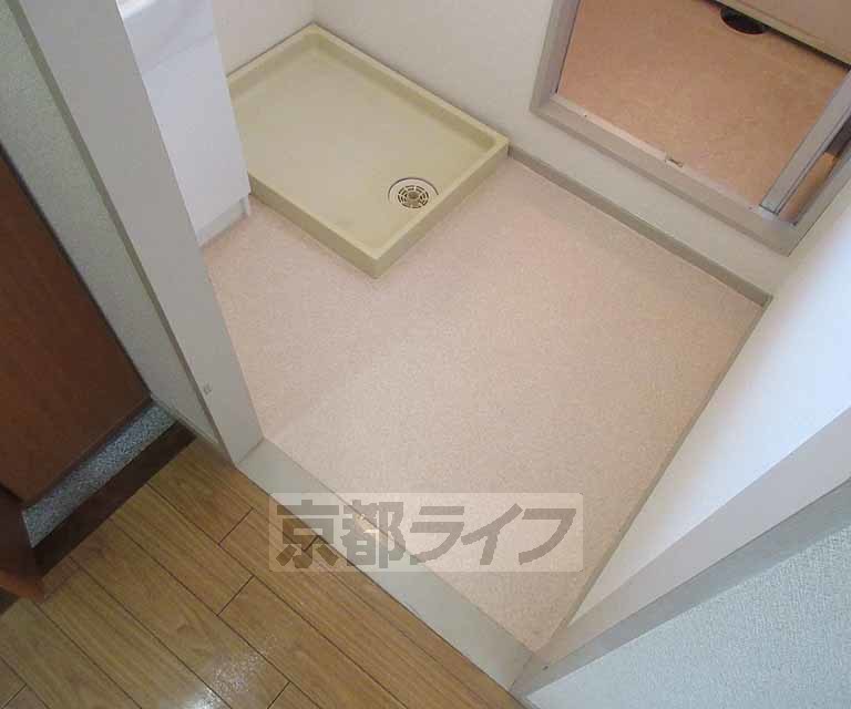 洗面設備　とっても広いスペース・