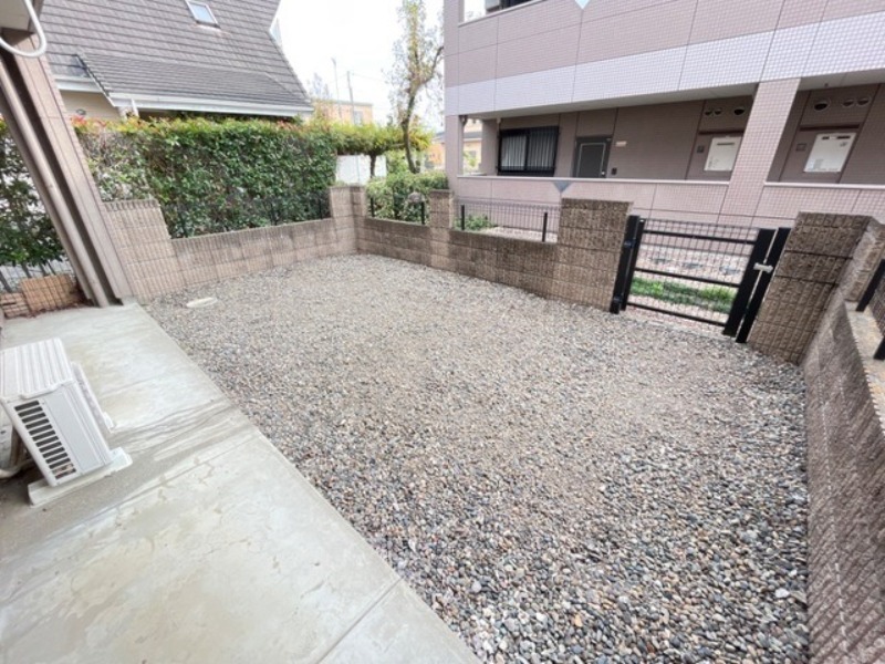 庭　図面と現状に相違がある場合には現状を優先