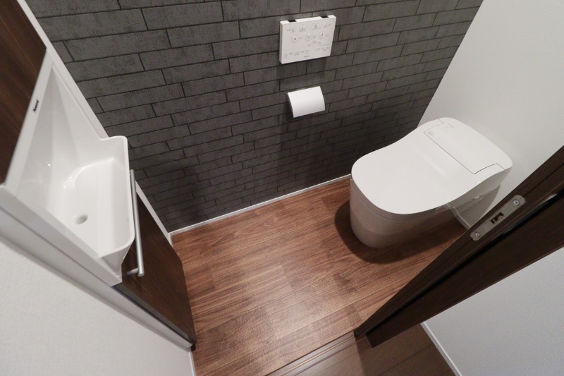 トイレ　図面と現状に相違がある場合には現状を優先