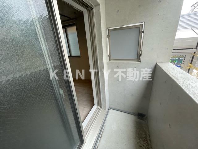 バルコニー　広々としたバルコニーです