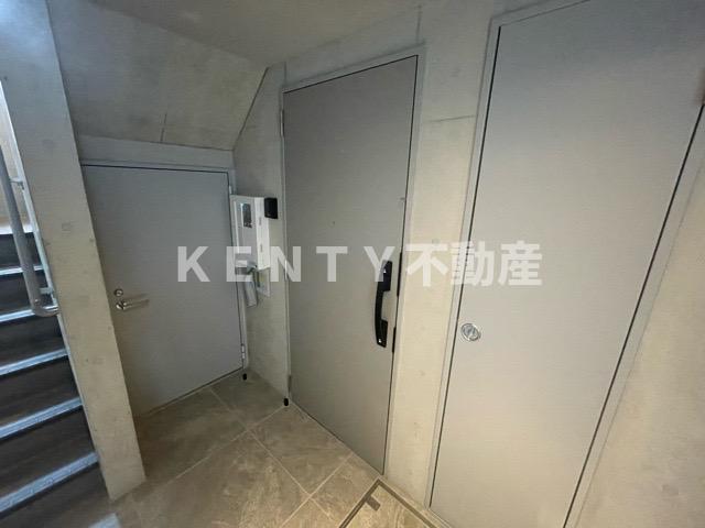 玄関　明るい玄関です