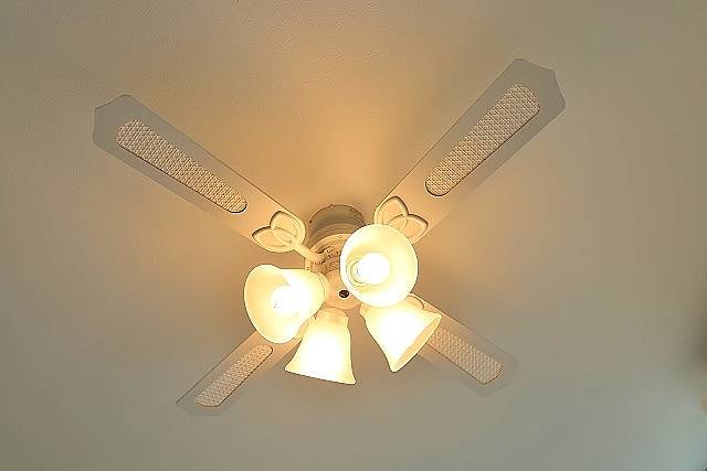 その他　シーリングファン付きで快適に過ごせます。