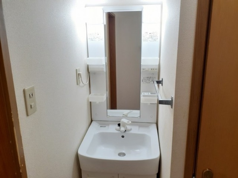 洗面設備　図面と現状に相違がある場合には現状を優先