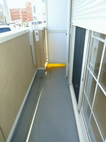 バルコニー　落ち着いた時間を過ごせるバルコニーです