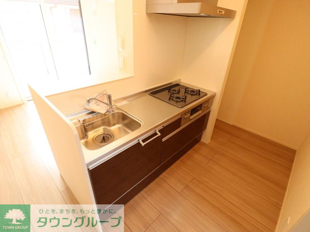 キッチン　★オンライン内見対応可能★来店不要★タウンハウジング大和店★