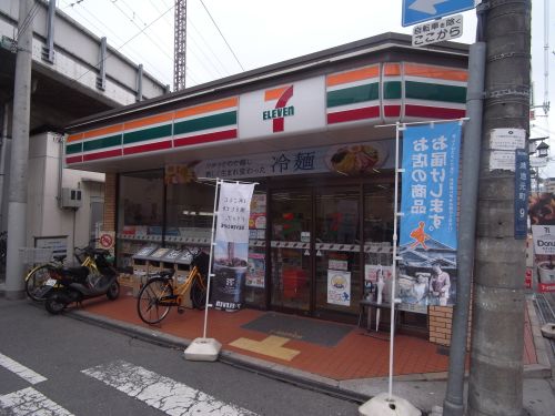 コンビニ　セブンイレブン東大阪鴻池元町店（コンビニ）まで629m