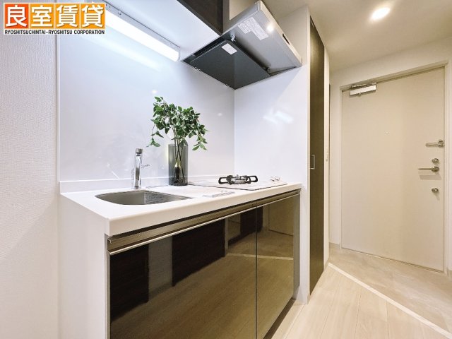 キッチン　ガス２口コンロ