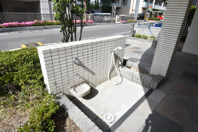 その他共有部分　わんちゃんの足洗えちゃう♪