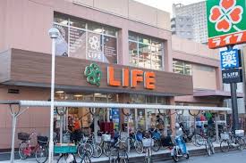 スーパー　ライフ東向島店（スーパー）まで375m