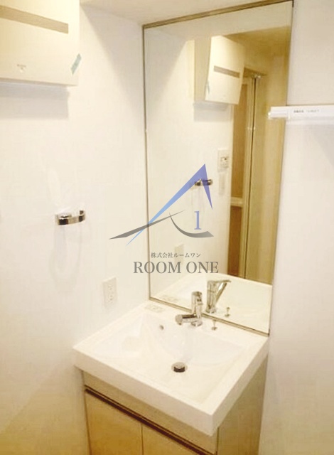 洗面設備　洗面台です。