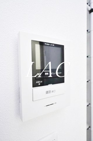 セキュリティ　モニター付インターホンです。