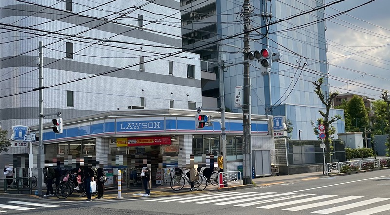 コンビニ　ローソン 猿江二丁目店（コンビニ）まで1402m