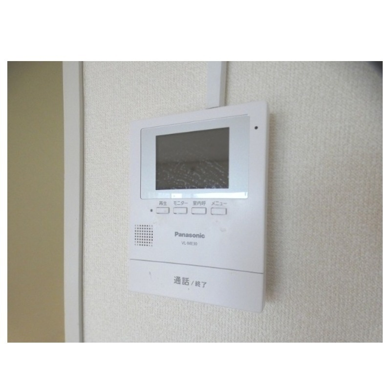 セキュリティ　訪問者を確認できます