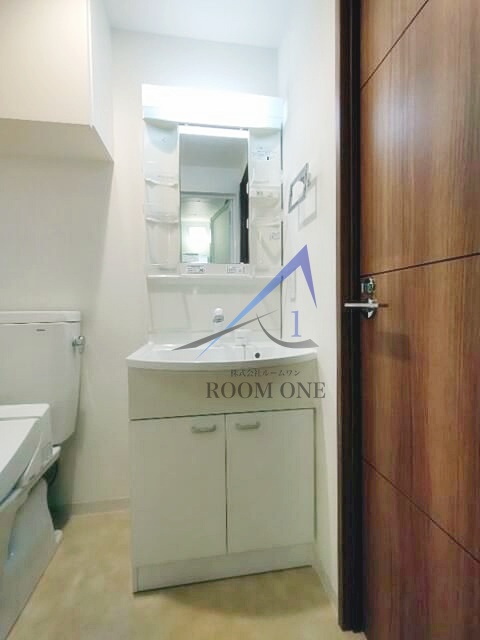 洗面設備　洗面台です。