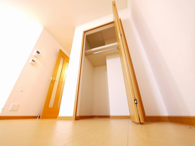 収納　十分な収納スペースがあります