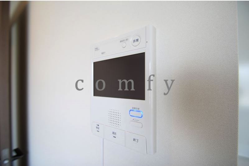 セキュリティ　安心のモニター付きインターホン