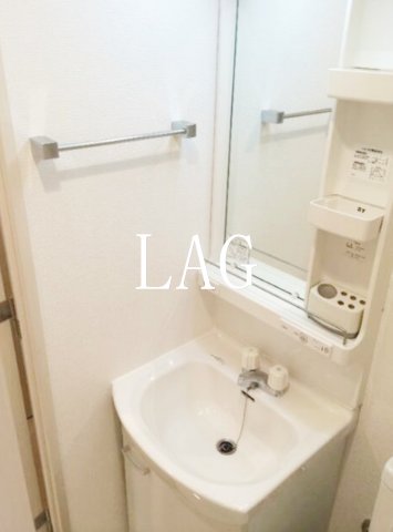 洗面設備　洗面台です。