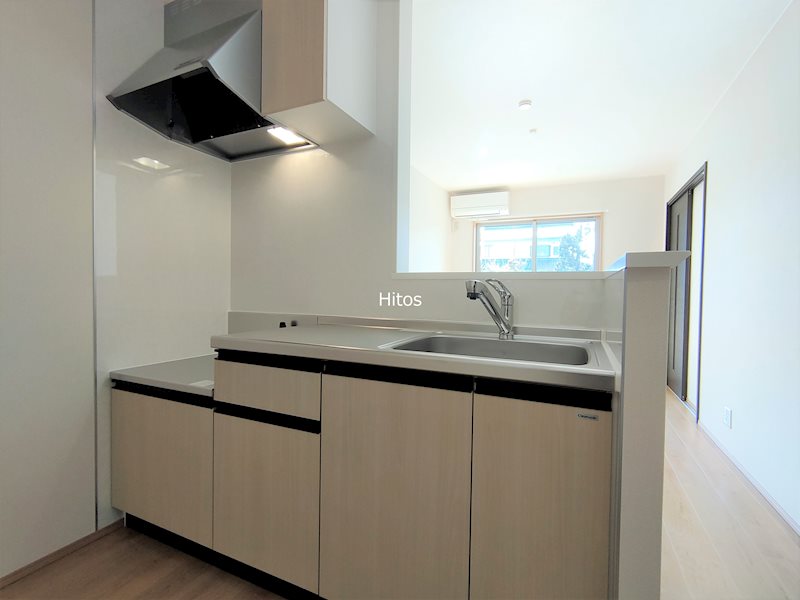 キッチン　会話をしながら作業ができる対面キッチン。