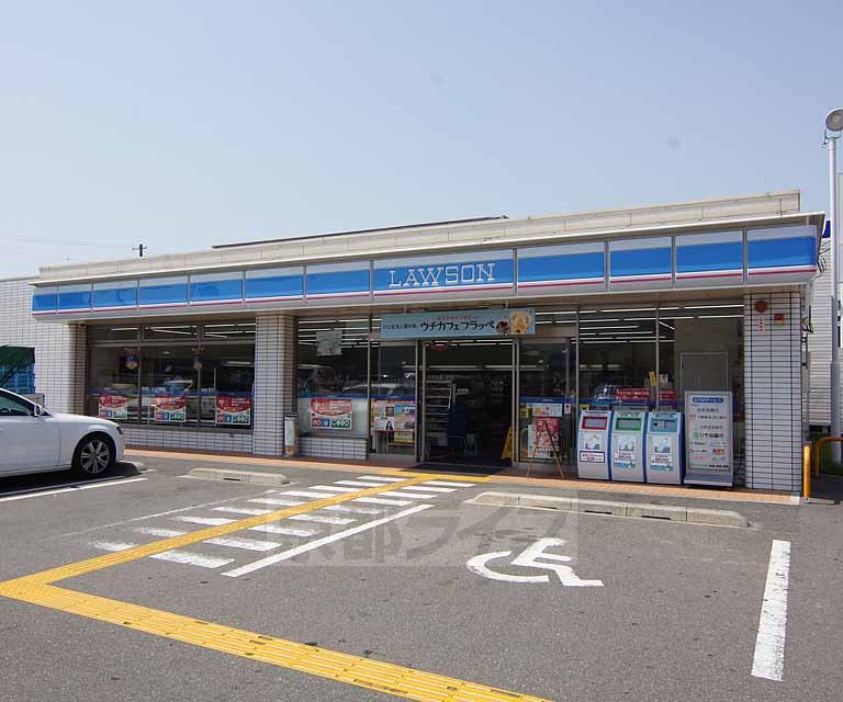 コンビニ　ローソン下鳥羽長田町店（コンビニ）まで450m