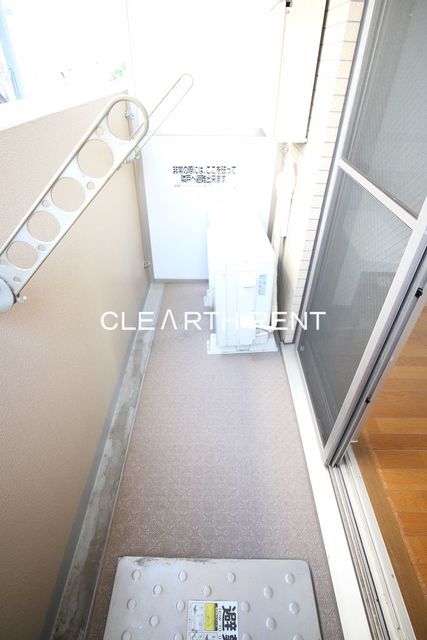 バルコニー　同タイプ別住戸写真となります。現況と異なる場合がございます。