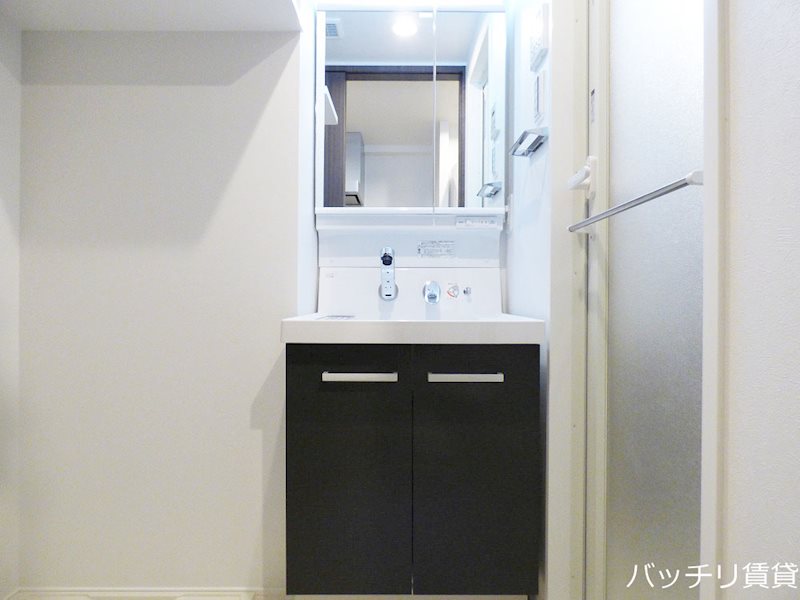洗面設備　※同型タイプ写真のため、現状優先。