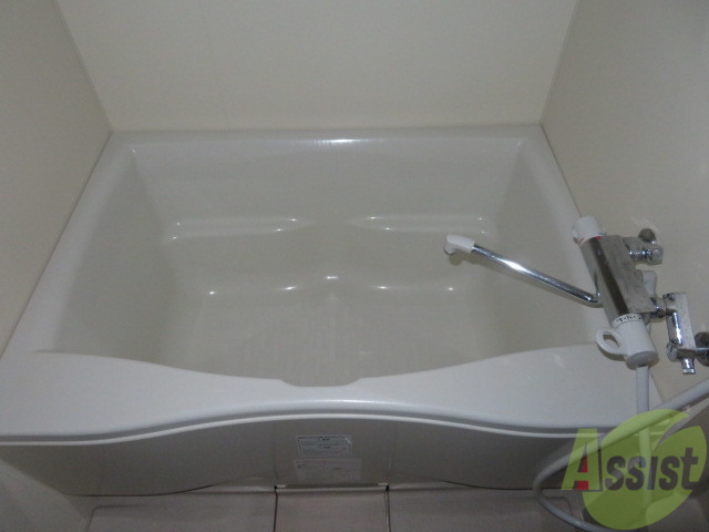 バス・シャワールーム　こちらはお風呂。一日の疲れをここで癒してください。