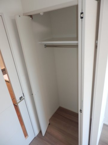 収納　たっぷりとした収納スペースです