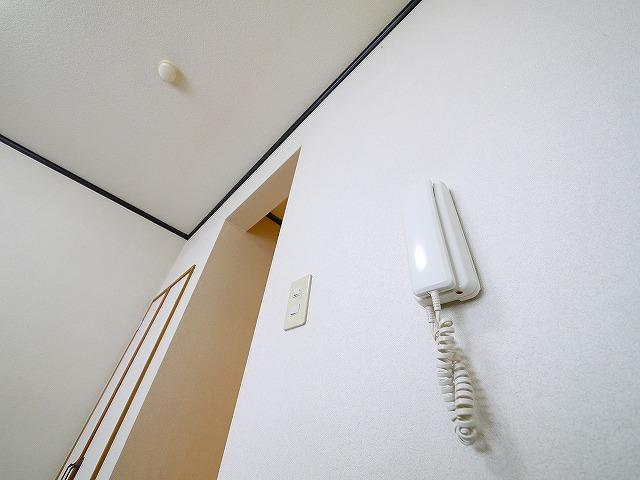 セキュリティ　インターホンがあります