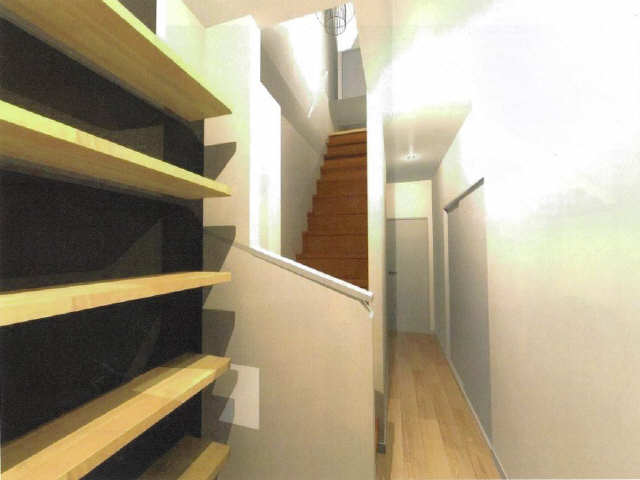 玄関　イメージパースです。