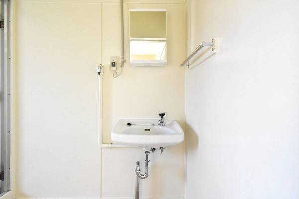 洗面設備　ビレッジハウスの同一物件・同一タイプの間取りの写真です