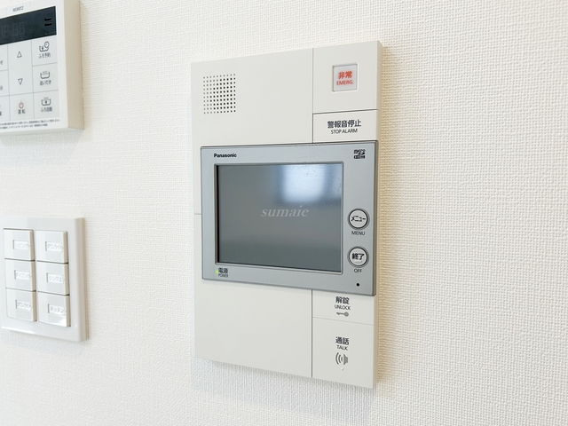 セキュリティ　モニタ付インターホンです☆