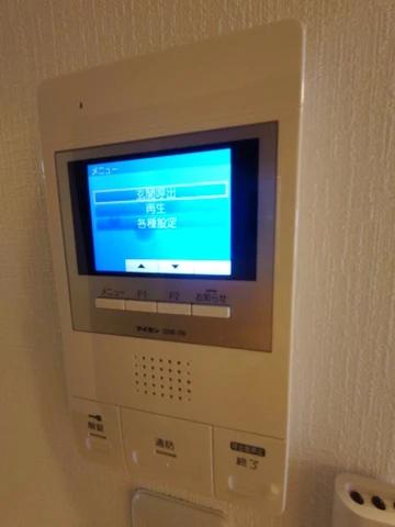 セキュリティ　モニター付きインターホンで安心