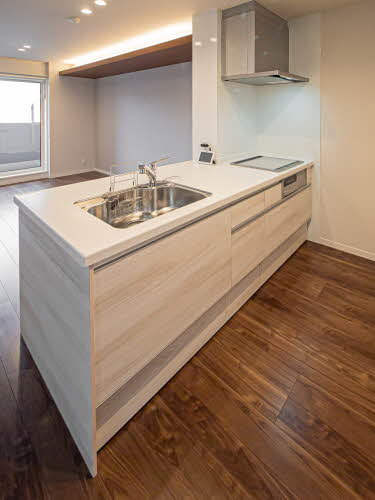 キッチン　お料理しやすいキッチンです