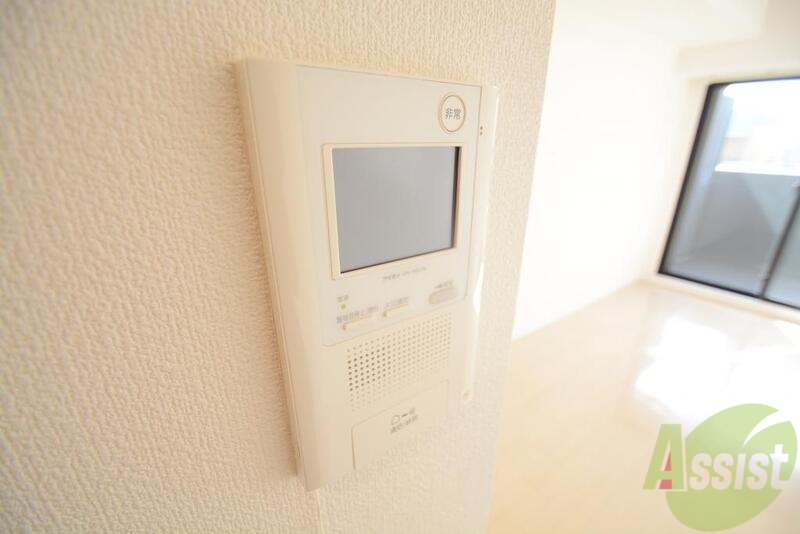 セキュリティ　モニター付きです