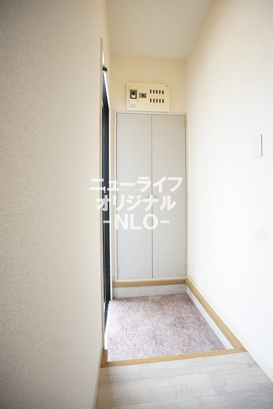 玄関　大型シューズボックス付きの玄関☆