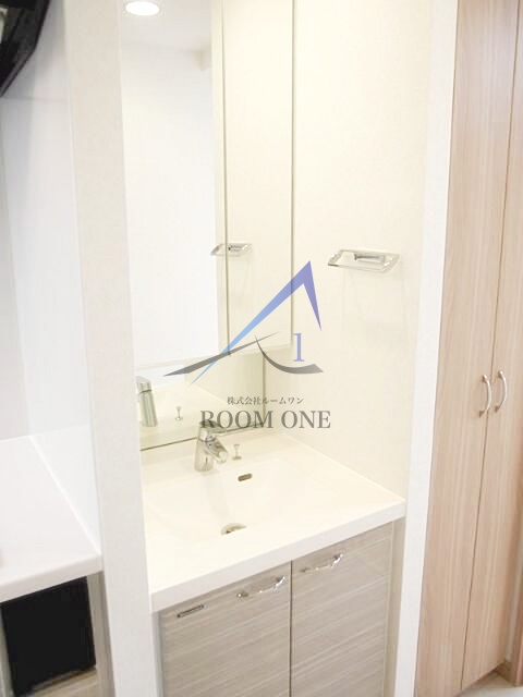 洗面設備　洗面台です。