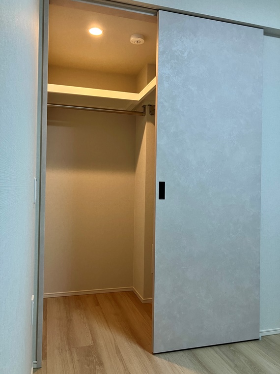 収納　十分な収納スペースがあります