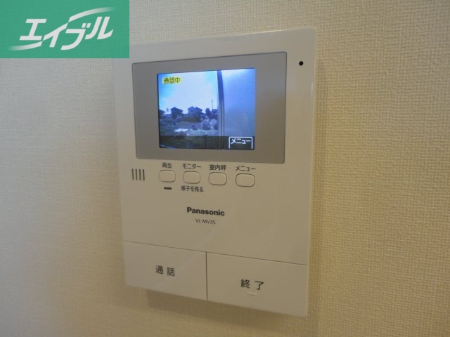 セキュリティ　モニター付きインターホン