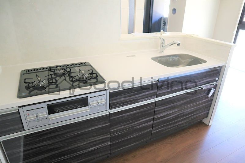 キッチン　使いやすくて料理が楽しくなりますね