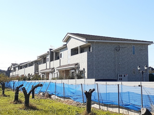 建物外観　緑豊かな住環境。