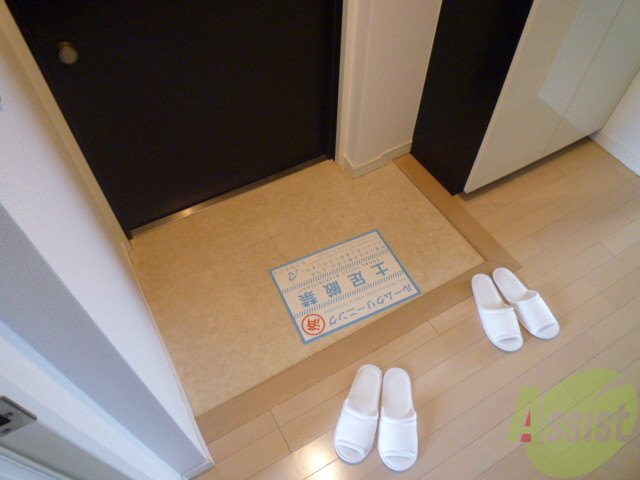 玄関　玄関も広くていいですね。