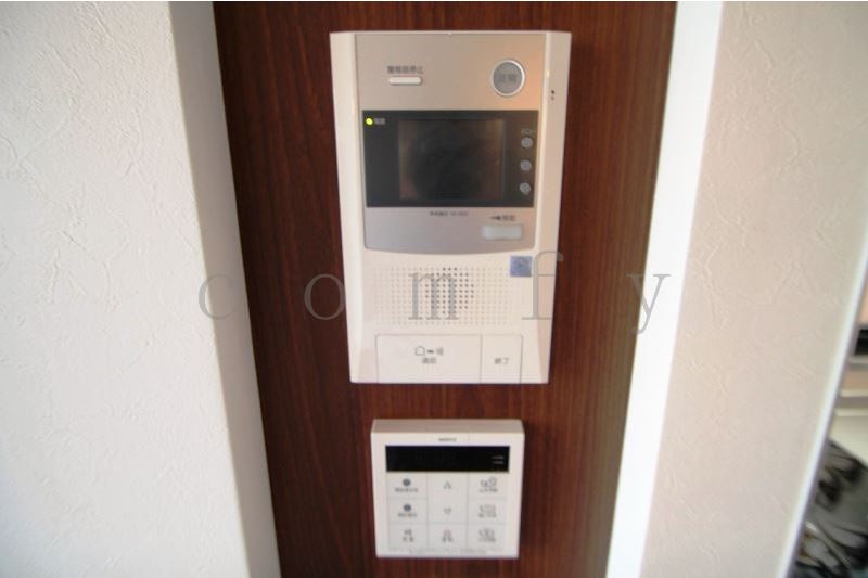 セキュリティ　モニター付きインターフォン