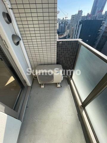 バルコニー　落ち着いた時間を過ごせるバルコニーです