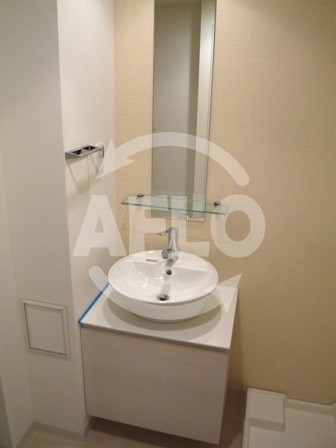 洗面設備　サムティ北浜EST　独立洗面台