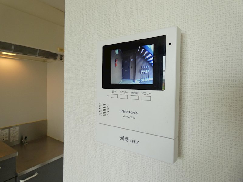 セキュリティ　※間取りが反転タイプのお部屋のお写真です。