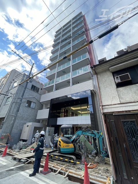 建物外観　１月下旬入居開始