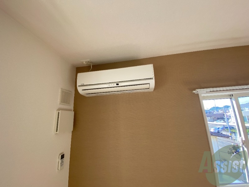 その他設備　エアコン付きなので快適に過ごせそうです。