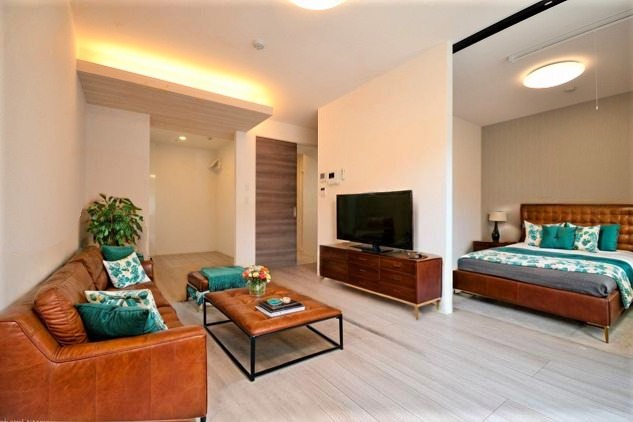 居室・リビング　ＣＧで家具等を配置したもので家具等は含まれません。